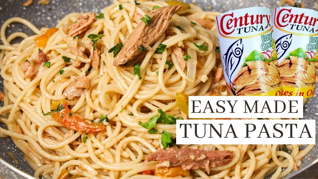 Easy And Simple Tuna Pasta - YouTube