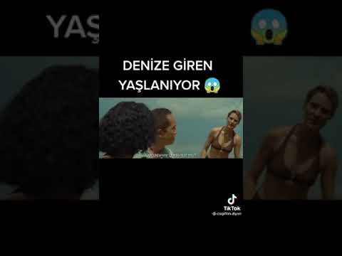 Denize giren yaşlanıyor.