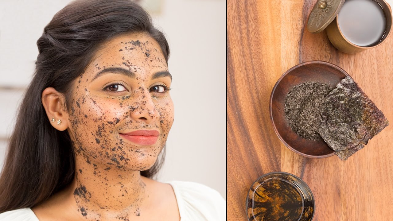 Seaweed face mask diy