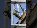 Female Military Rappelling