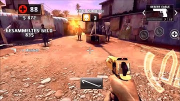 Dead Trigger 2 / Desert Eagle Mk8 Max. Level Gameplay auf den neuen Map
