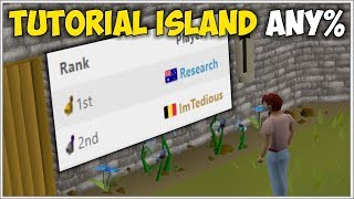 I took on my first speedrunning challenge - OSRS Tutorial island Any%