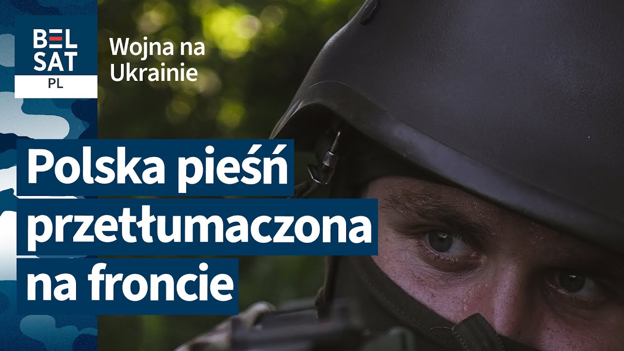 Ukraińcy śpiewają "O mój rozmarynie". Chcą podziękować Polakom