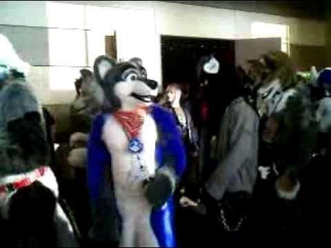 Midwest FurFest 2009 Fursuit Parade Pt 1