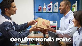 Honda drivers: Trust your service to the experts at your Local Honda Dealer.