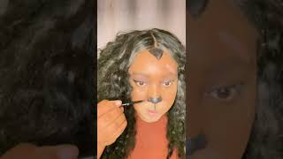 Easy Lion king “Scar” makeup tutorial #halloween  #makeuplooks #makeuptutorial
