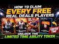 How to Claim EVERY FREE Real Deals Player + Unlock the LTD Abilities Token in Madden 26!