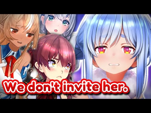 𝐌𝐀𝐑𝐈𝐍𝐄 𝐀𝐍𝐃 𝐅𝐋𝐀𝐑𝐄  tells us why 𝐃𝐎𝐍'𝐓 𝐈𝐍𝐕𝐈𝐓𝐄 𝐏𝐄𝐊𝐎𝐑𝐀 to travel with them [ Hololive / English Sub ]