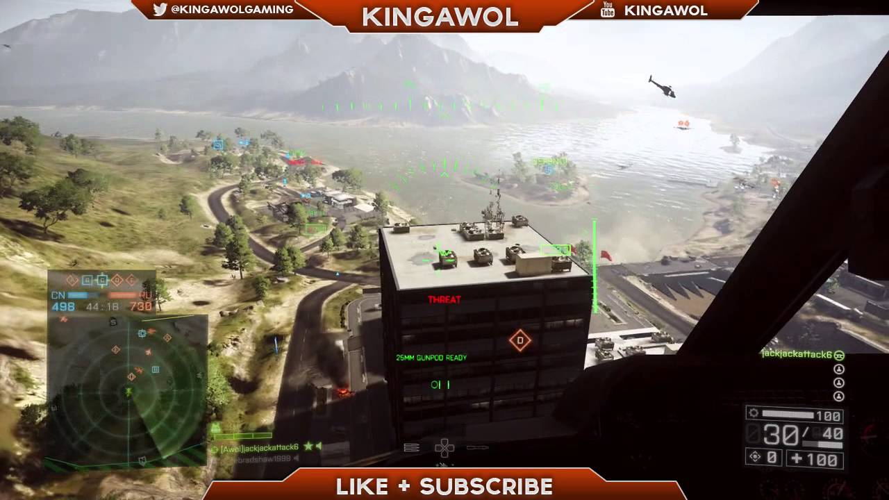 Battlefield 4: Best "Road Kill" Ever!