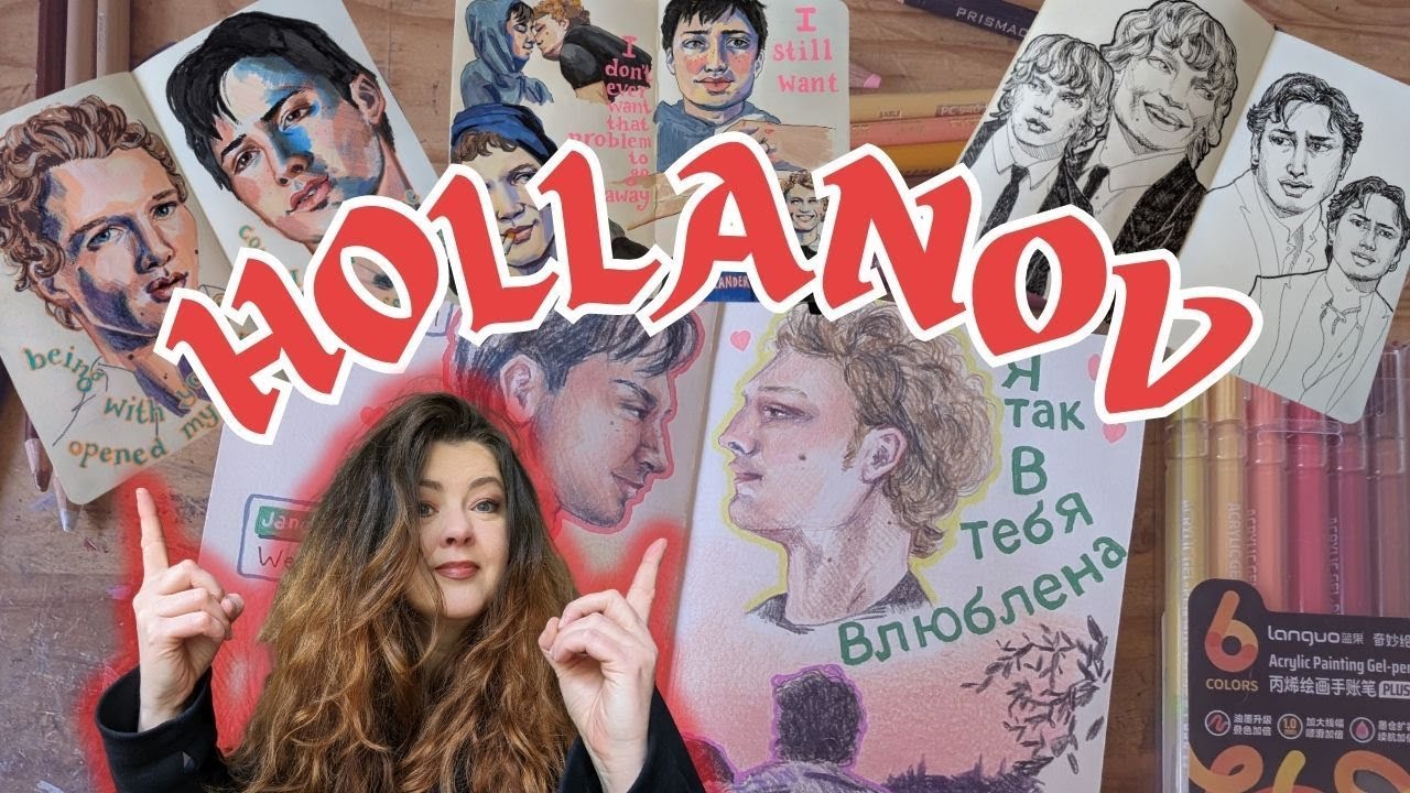 I cannot stop making HEATED RIVALRY fan art!