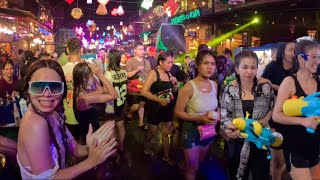 Very Happy Khmer New Year 2024 - Walking tour at Pub Street in Siem Reap of Cambodia