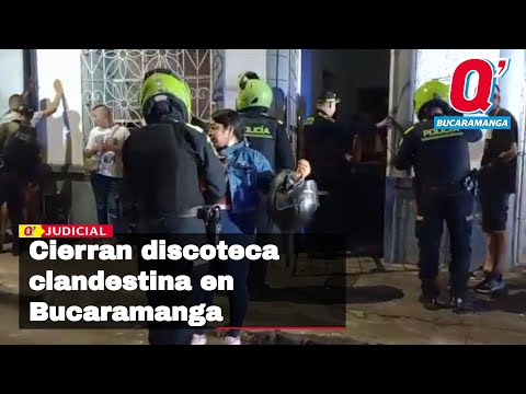 Cierran discoteca clandestina en el barrio Girardot