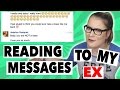 REACTING TO OLD CRINGY FACEBOOK MESSAGES WITH MY EX