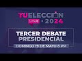 Tercer debate presidencial | Mesa de Análisis
