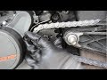 KTM Duke RC chain sprocket change DIY | INDIA