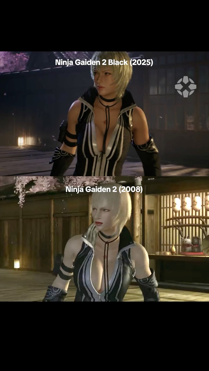 Ninja Gaiden 2 (2008) vs. Ninja Gaiden 2 Black (2025) PART 2 #ninjagaiden2 #ninjagaiden #sidebyside