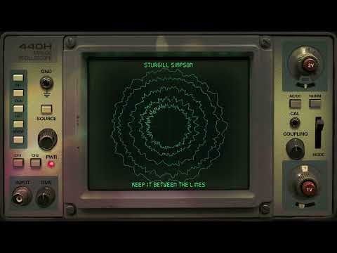 Sturgill Simpson - Keep It Between the Lines (Oscilloscope Visualizer)