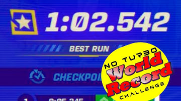 Lavish Lagoon - World Record ( No Turbo Challenge ) Speed Run Rocket Racing