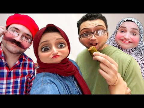  لما تعزمي أبوكي وأمك على الفطار في رمضان