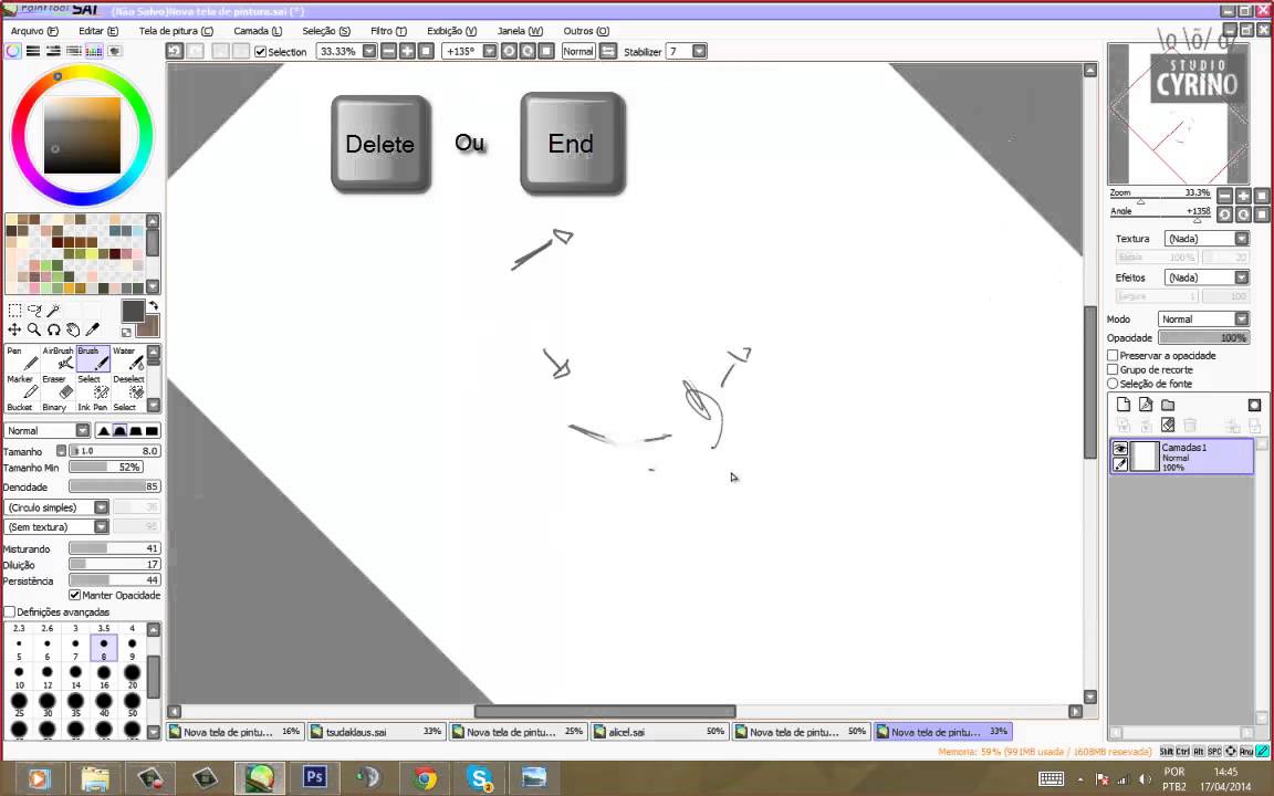 Como Hacer Circulos En Paint Tool Sai www.youtube.com