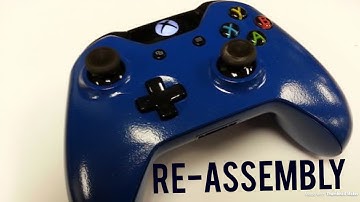 HOW TO RE-ASSEMBLE AN XBOX ONE CONTROLLER