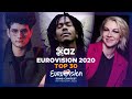Eurovision 2020 - Top 2 (NEW: 🇪🇸🇦🇱) - YouTube