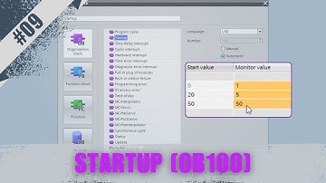 Startup [OB100] no TIA Portal