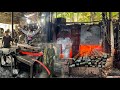 Incredible process of manufacturing truck leaf springs