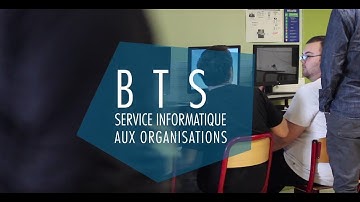 BTS Services Informatiques aux Organisations