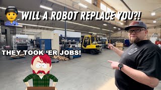 Touring a Automated Welding Shop!