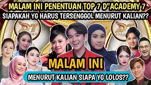 JURI DAN HOST TOP 7 RESULT DANGDUT ACADEMY 7 2025 | dangdut academy 7 d