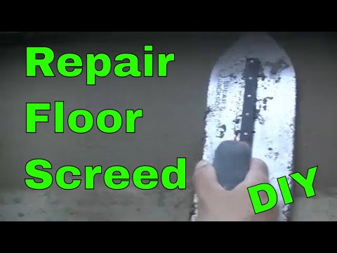 Video: How To Dismantle An Old And Damaged Floor Screed