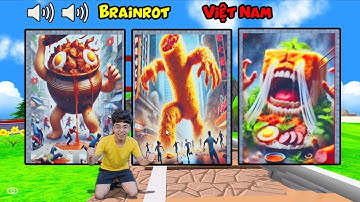 ThắnG Tê Tê Bất Ngời Khi Thấy Quái Vật Thối Não Brainrot của Việt Nam