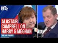 Alastair Campbell on Prince Harry and Megan Markle's decision to step down as senior royals.