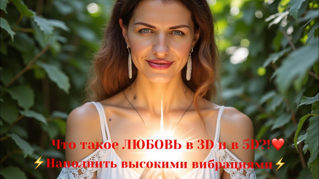 Что такое Любовь в 3D и в 5D? Наполнить высокими вибрациями!