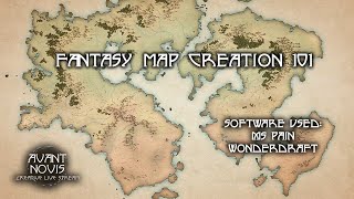 How to create a map 101 using Wonderdraft