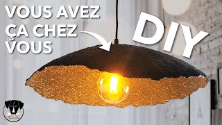 TUTO LAMPE EN PAPIER MACHÉ - SUSPENTION HEMMA IKEA HACK