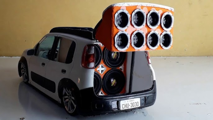 MINI CARRO COM SOM TOP = ILOVEBASSBR 