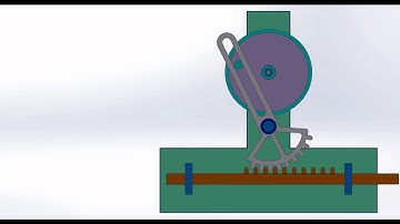 Simple Reciprocating Motion Animation || Solidworks Project || JaM Ayon