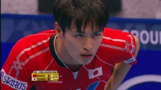 2015 Grand Finals MSQF Zhang Jike  Yuya Oshima (full match|short form in HD)