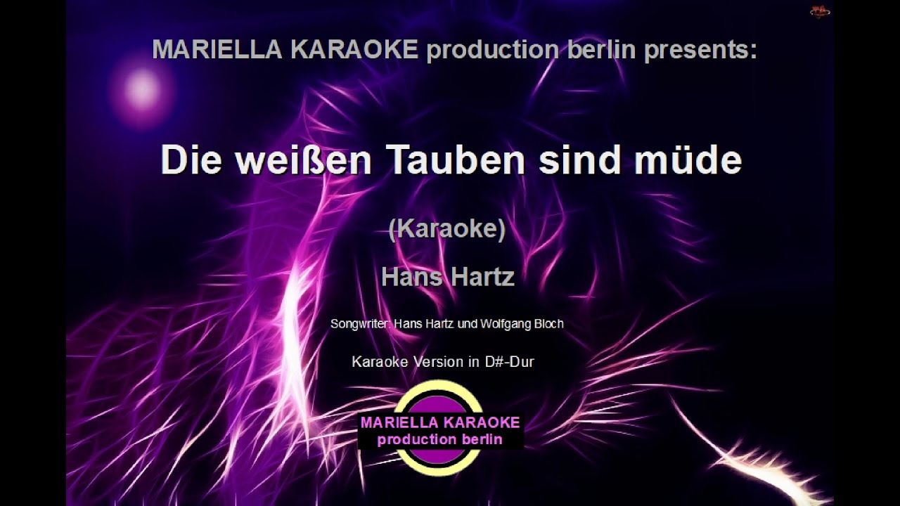 Die Weißen Tauben Sind Müde