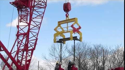 Mazzella Lifting Technologies -- Engineered Below-The-Hook Lifter Load Test