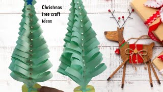 Christmas tree craft ideas|Easy christmas tree making idea