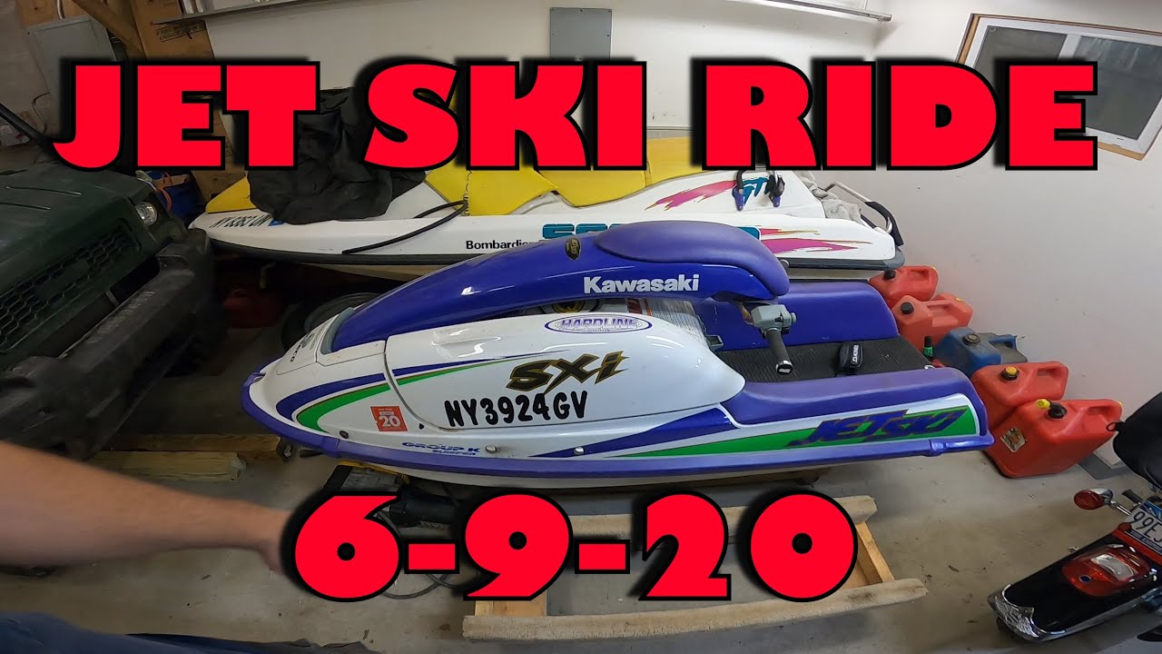 Kawasaki 750 SXi Pro Jet Ski Ride 6-9-20 - YouTube