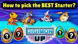 How to pick the BEST Starter in Digimon UP! Beginner Guide for New Players!