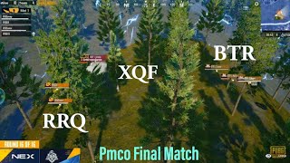 BTR vs RRQ | XQF vs TES | PMCO Global Finals Match 16 Highlights