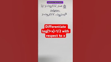 Logarithmic differentiation #viralvideo #logarithmicdifferentiation #calculus #fypppppp