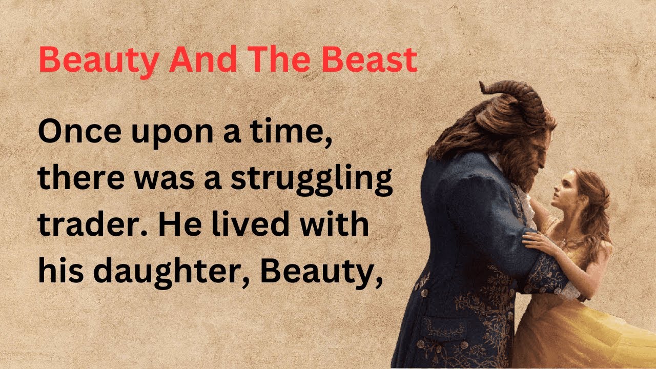 Learn English through story level 2 🌱 Beauty and the beast | Improve ...