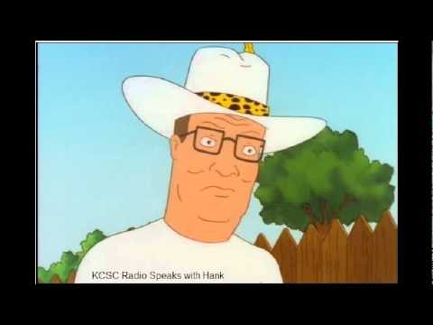 Hank Hill pays a visit to DJ WMO on KCSC Radio in Chico