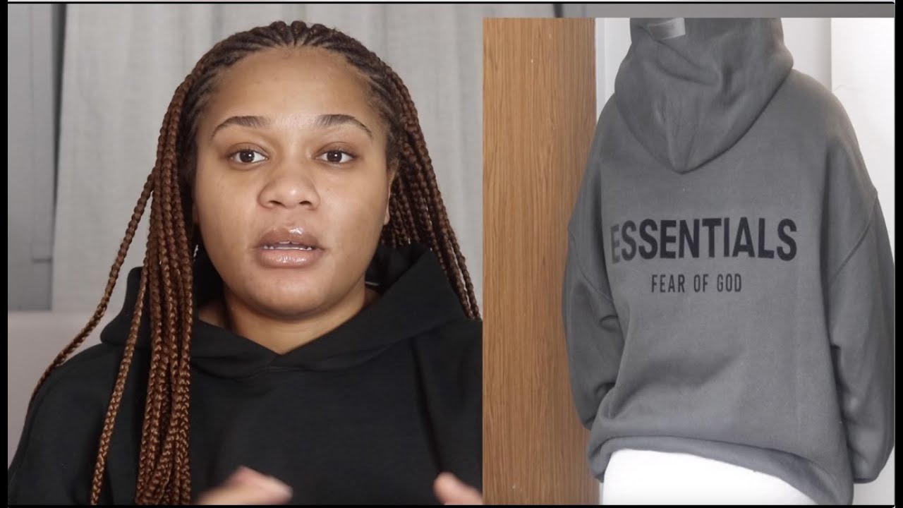 FEAR OF GOD ESSENTIALS HOODIE VIDEO HAUL | SIZING & FIT